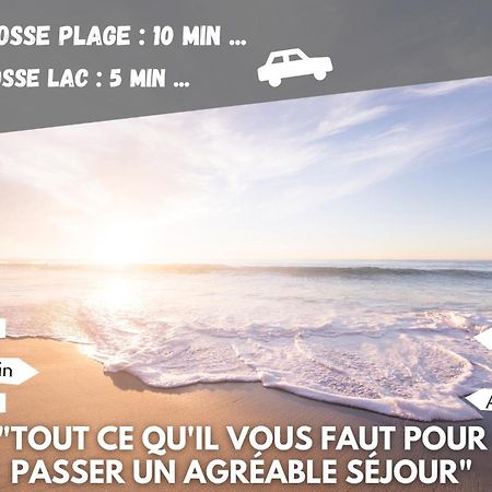 Ravissante Maison Cosy 4* Biscarrosse Proche Lac Exteriér fotografie