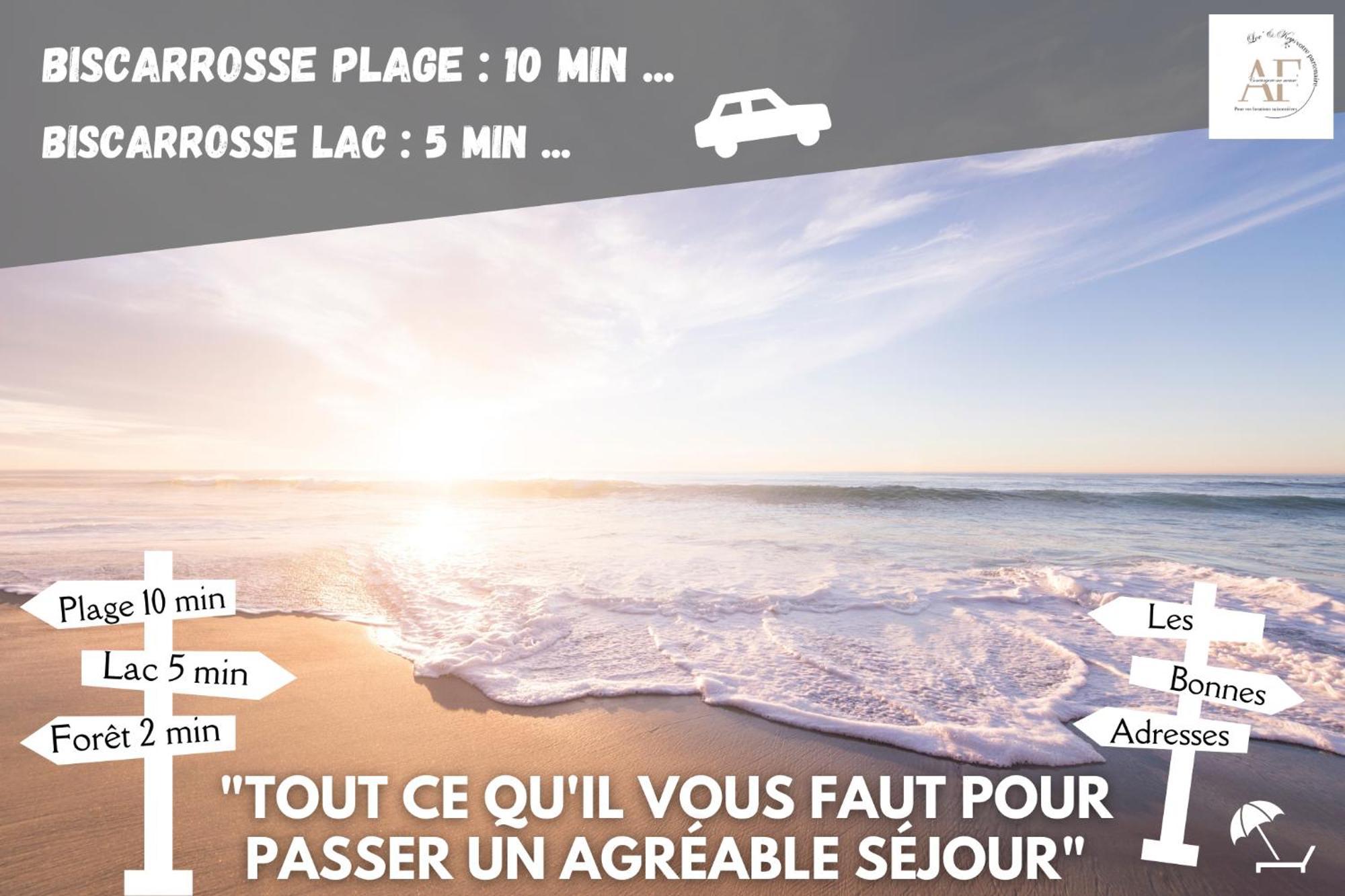 Ravissante Maison Cosy 4* Biscarrosse Proche Lac Exteriér fotografie